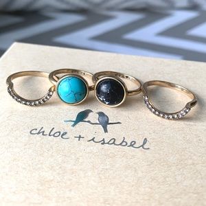 Chloe + Isabel Capri Ring Set